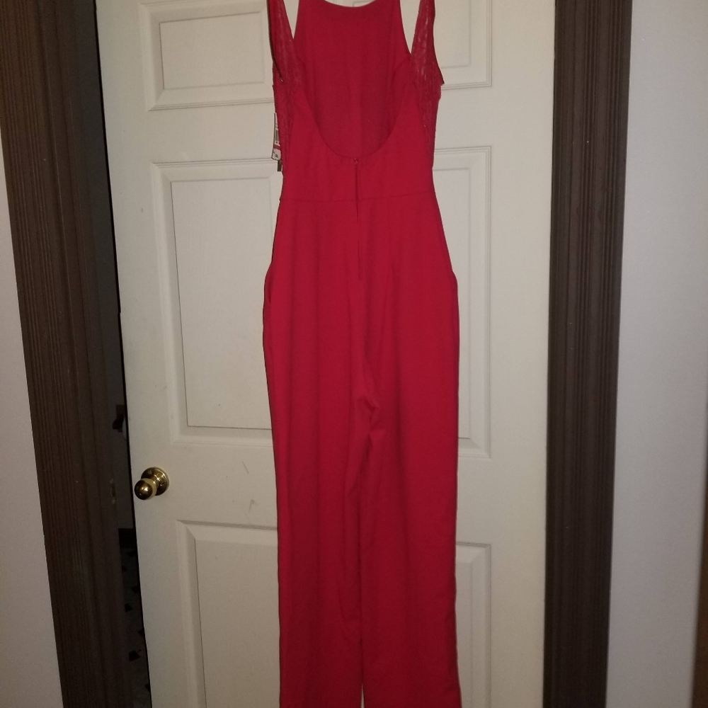 Red jumpsuit - Picture 4 of 7